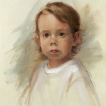 Oil portrait of a boy, Atlanta, GA